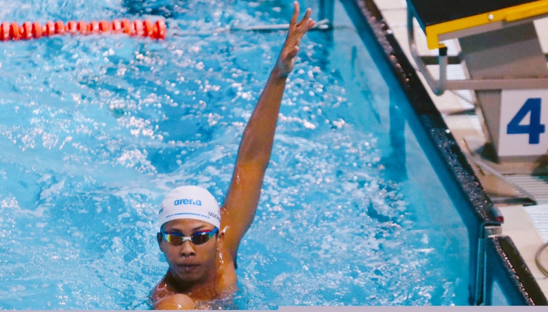 吳兆騏勇奪世中運4金1銅。（圖由吳怡靜提供）