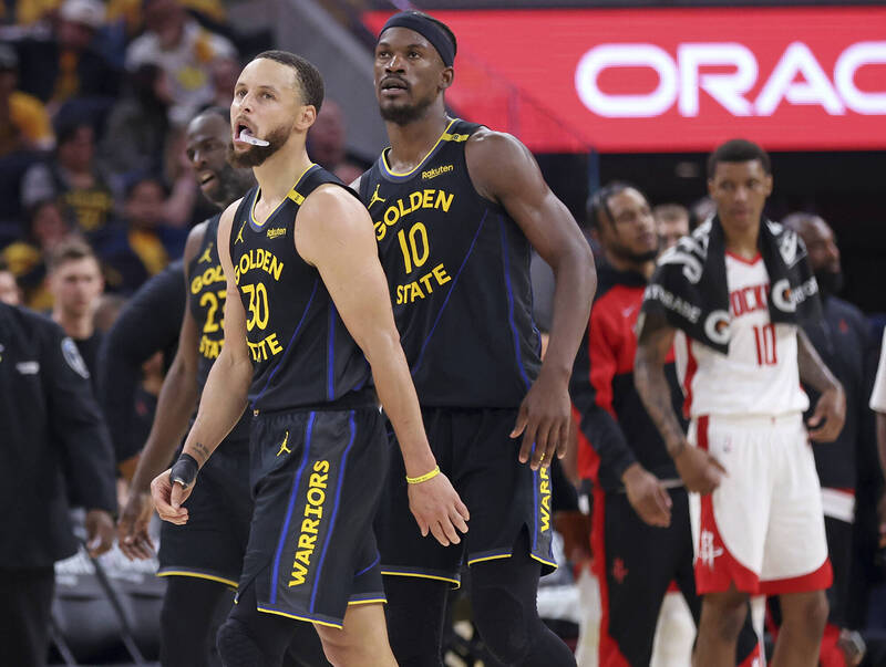 勇士是否能在G7順利晉級，柯瑞與巴特勒外的角色球員將成關鍵。（資料照）