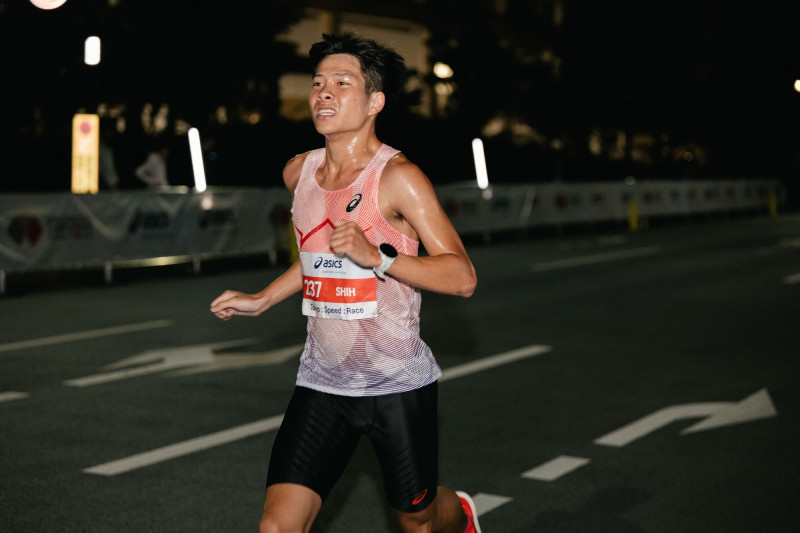 台灣長跑選手施育佐以31分26秒跑出個人最佳紀錄 （官方提供）