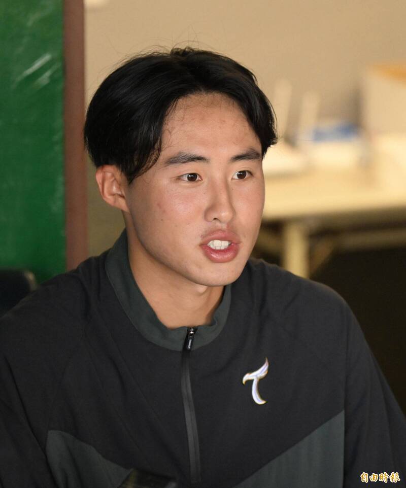 黃子豪。（記者李惠洲攝）