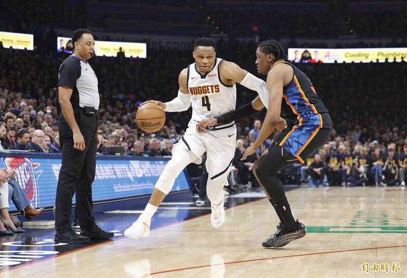 魏斯布魯克。（路透）