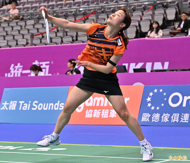 奧原希望。 （記者劉信德攝）