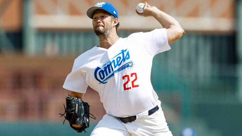 克蕭今天在新人聯盟投6局無安打，送出4K。（圖片取自小聯盟X）