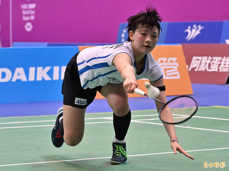 宮崎友花。（記者劉信德攝）