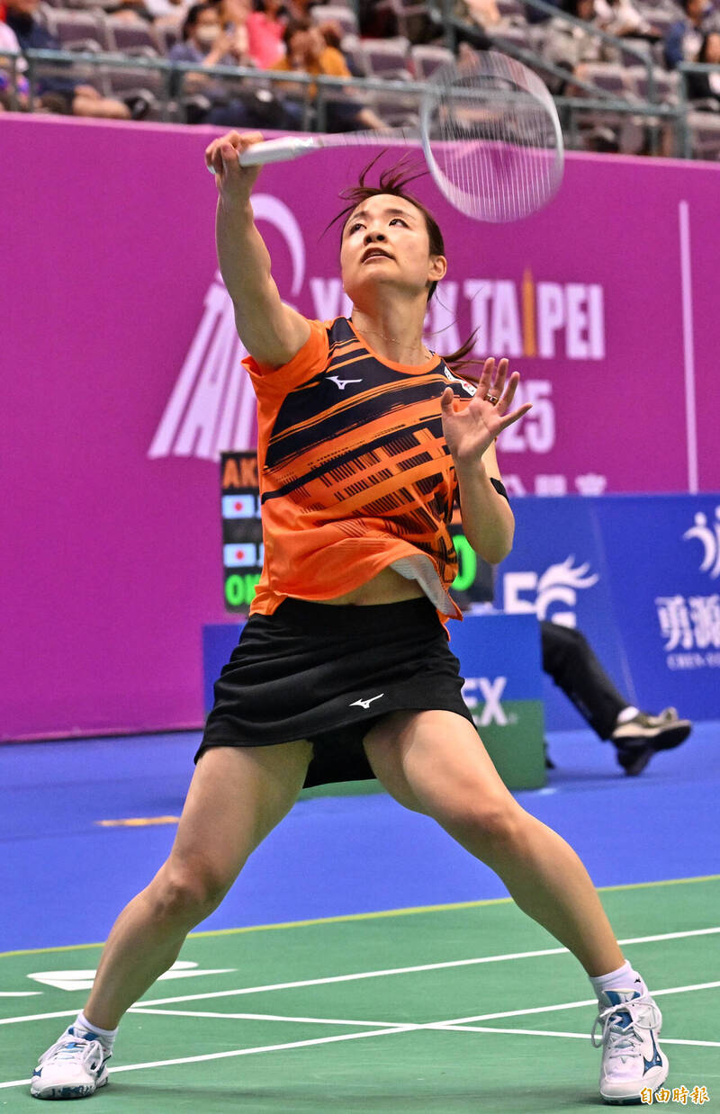 奧原希望。 （記者劉信德攝）