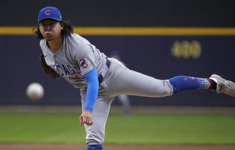 今永昇太。（資料照，路透）