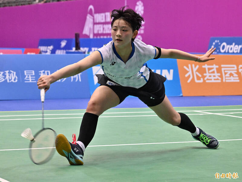 宮崎友花。（記者劉信德攝）