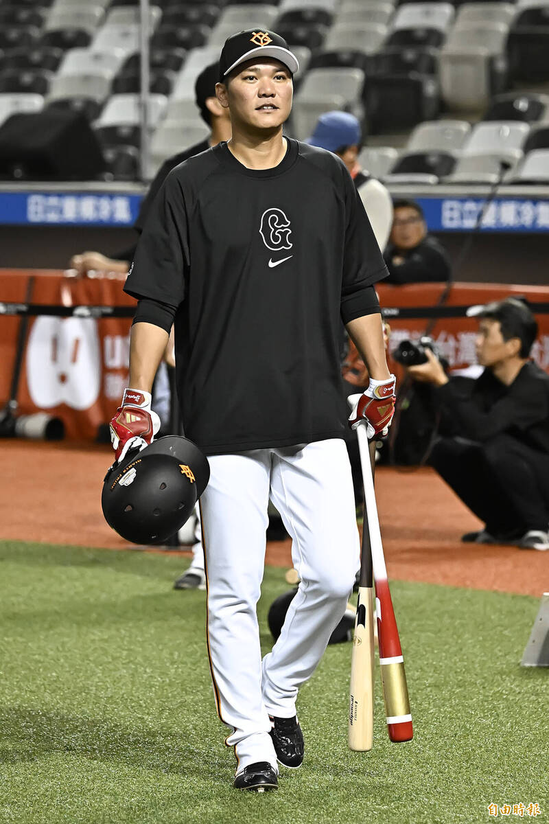 坂本勇人。（資料照，記者陳志曲攝）