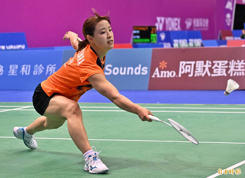 奧原希望。 （記者劉信德攝）