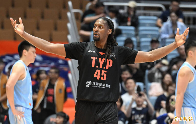 瓊斯。（記者林正堃攝）