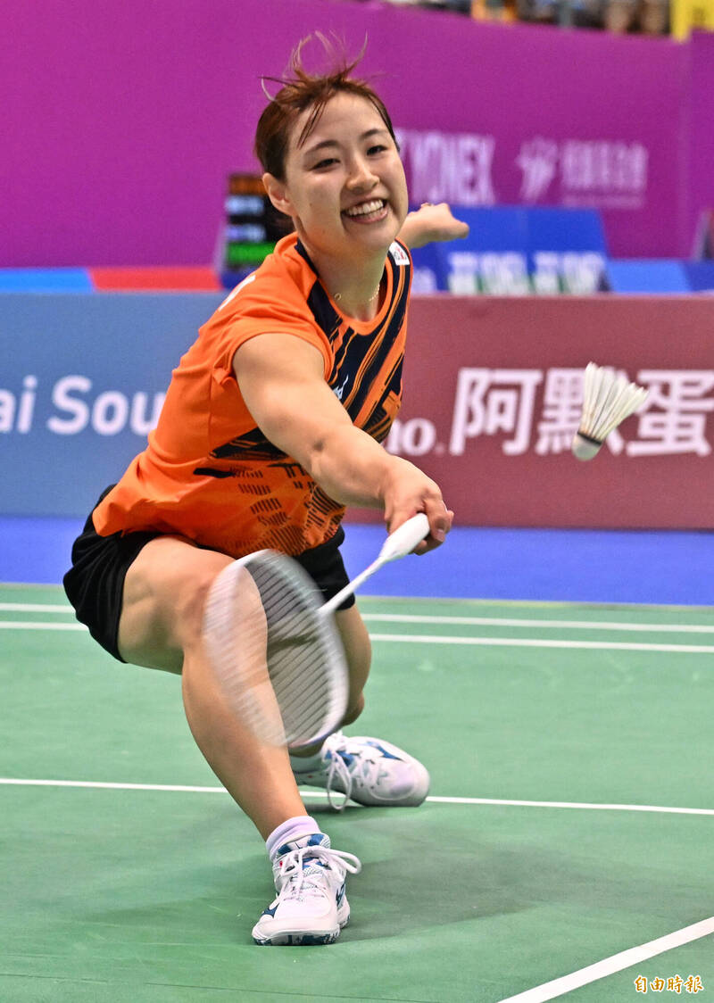 奧原希望。 （記者劉信德攝）