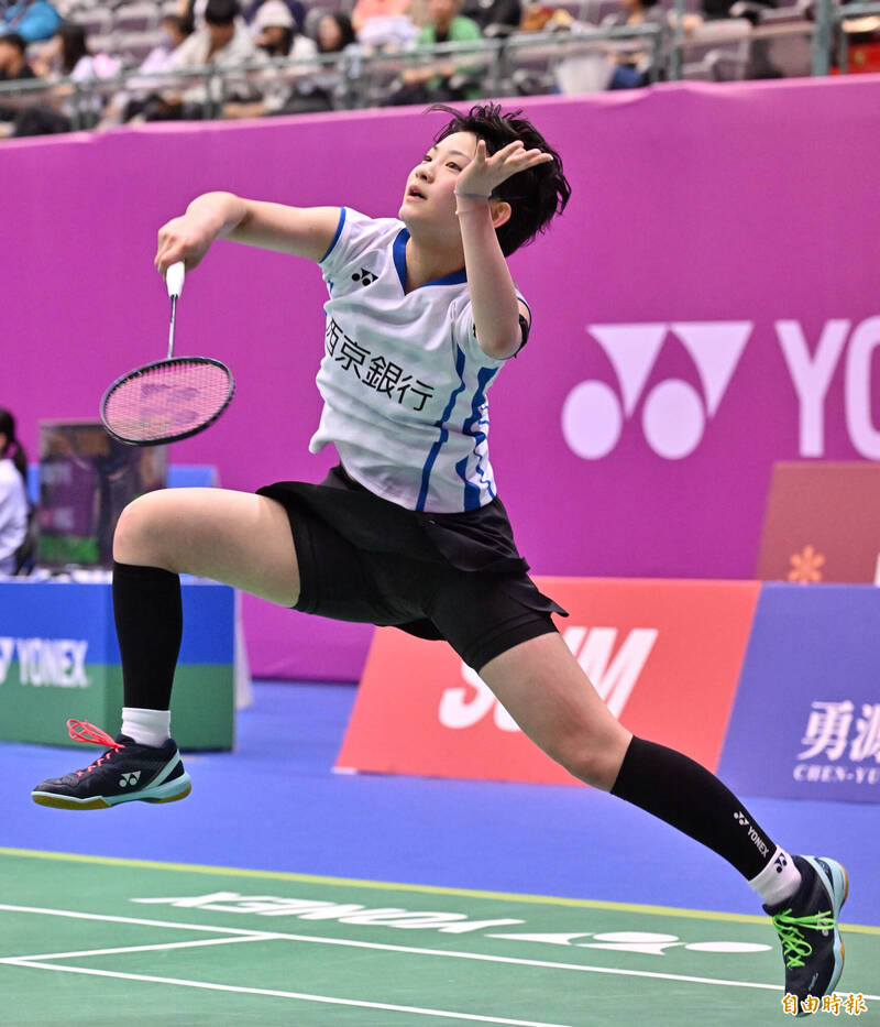 宮崎友花。（記者劉信德攝）