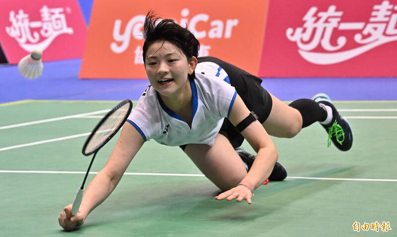 宮崎友花。（記者劉信德攝）