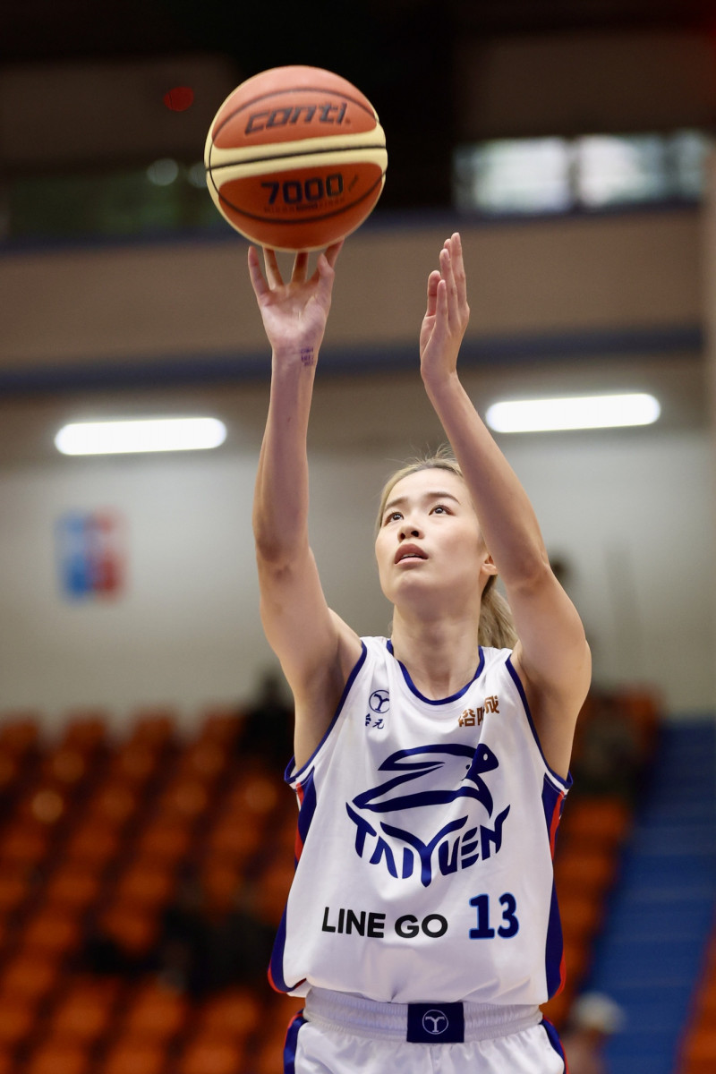 台元林文佑。（籃協提供）