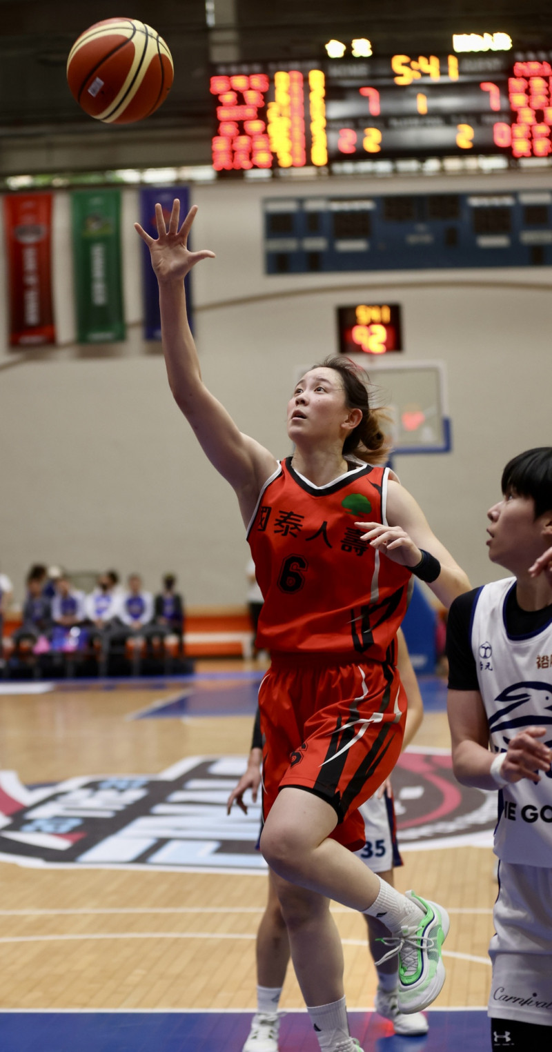 國泰黃鈴娟。（籃協提供）