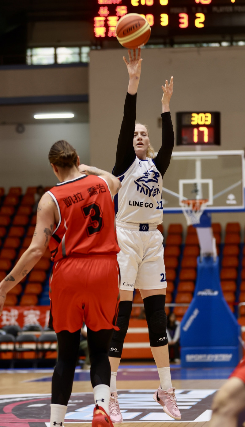 台元瑪莉。（籃協提供）