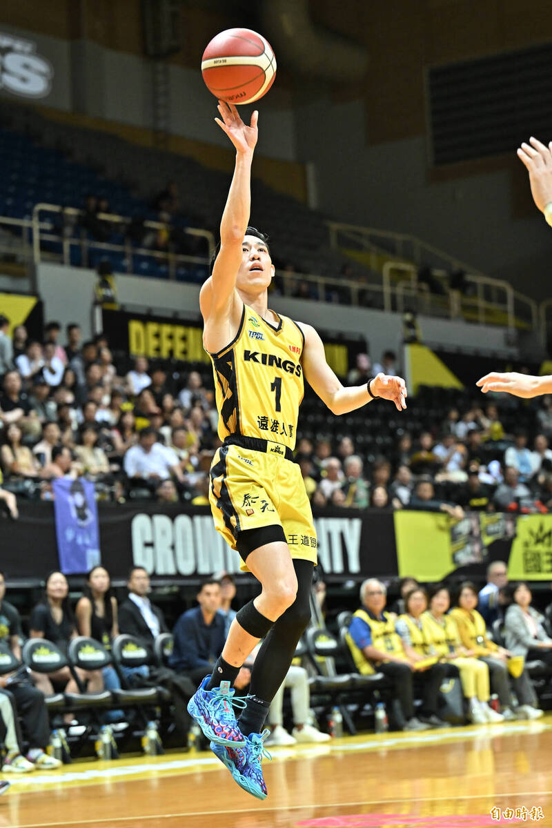 新北國王林書緯。（記者陳志曲攝）