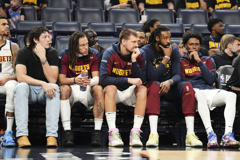 金塊慘敗。（美聯社）