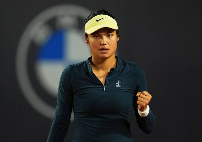 英國女將拉杜卡努。（路透）