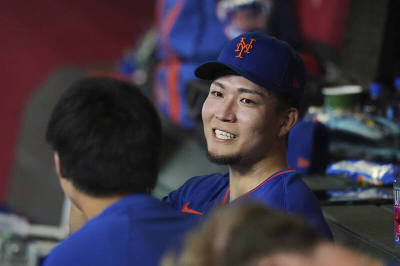 千賀滉大。（美聯社）