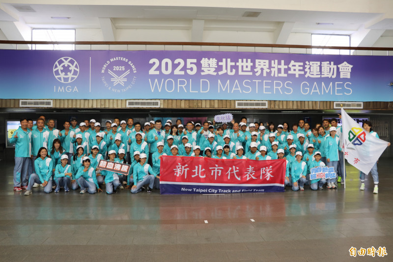新北市全國小學運動會代表隊將於14、15日兩天將到金門縣，參加「114年全國小學田徑錦標賽」。（記者翁聿煌攝）
