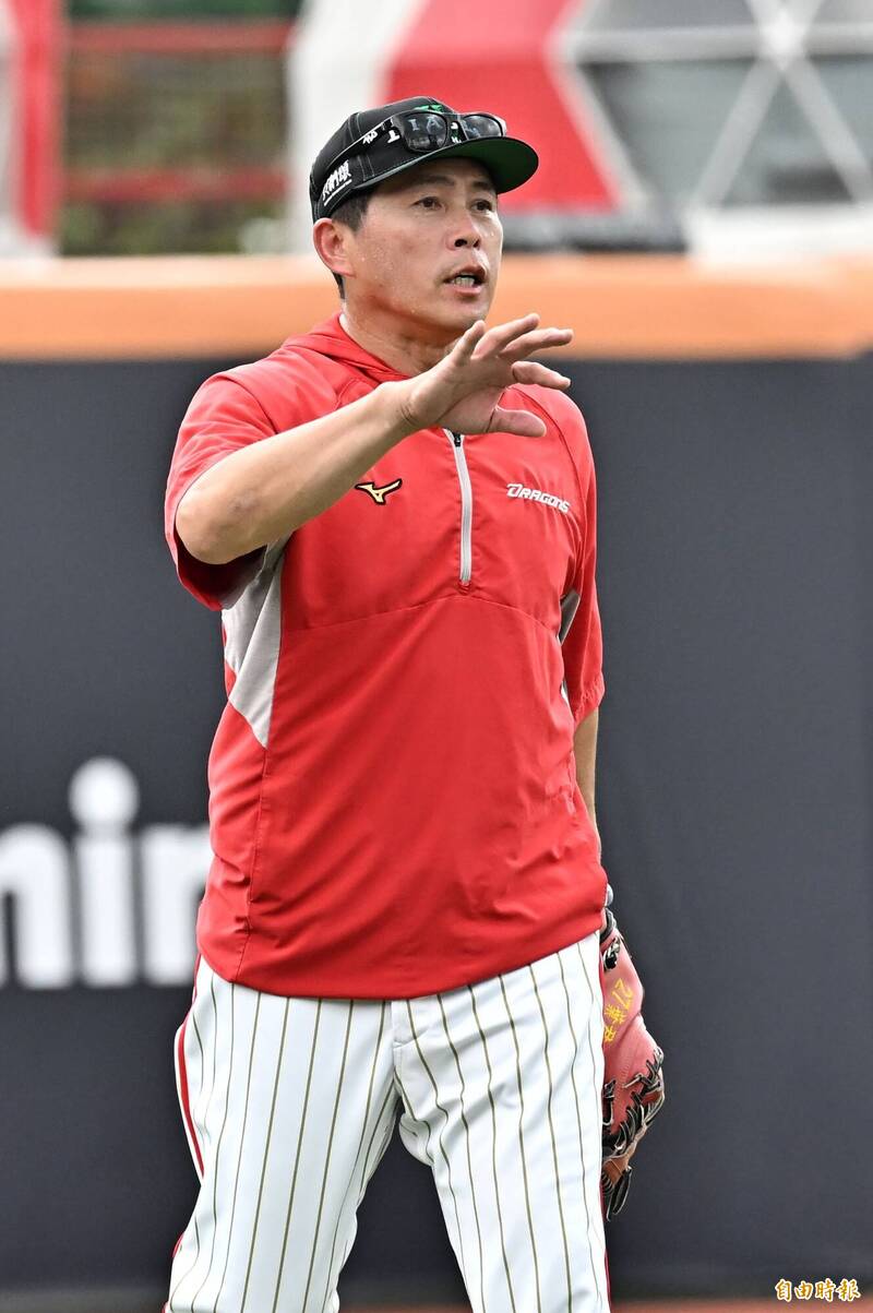 味全龍總教練葉君璋。（記者陳志曲攝）
