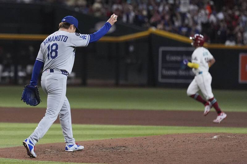 山本由伸。（美聯社）