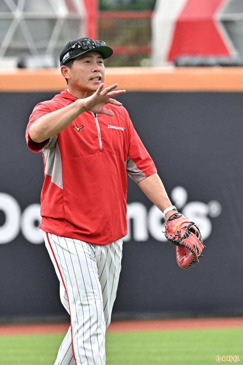 味全龍總教練葉君璋。（記者陳志曲攝）