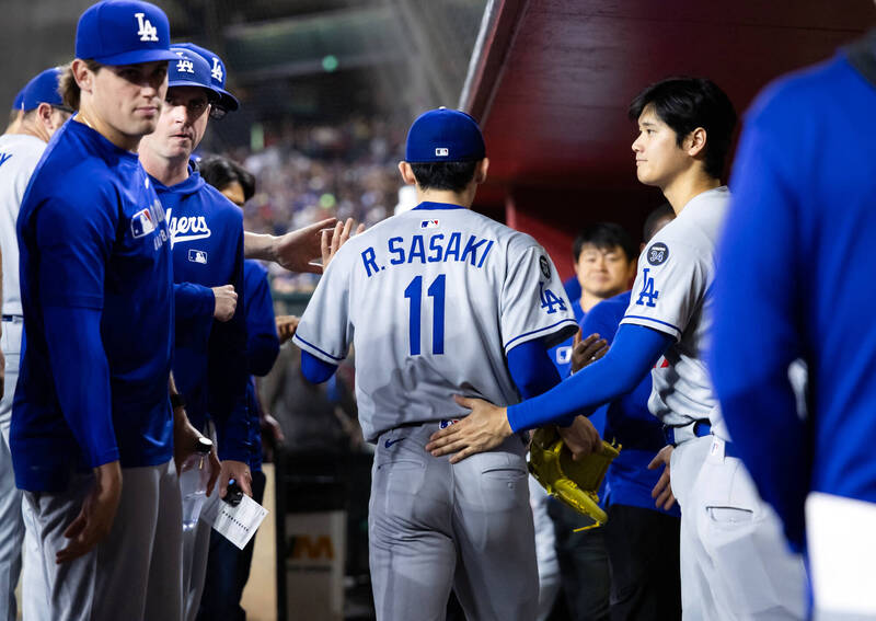 佐佐木朗希。（路透）