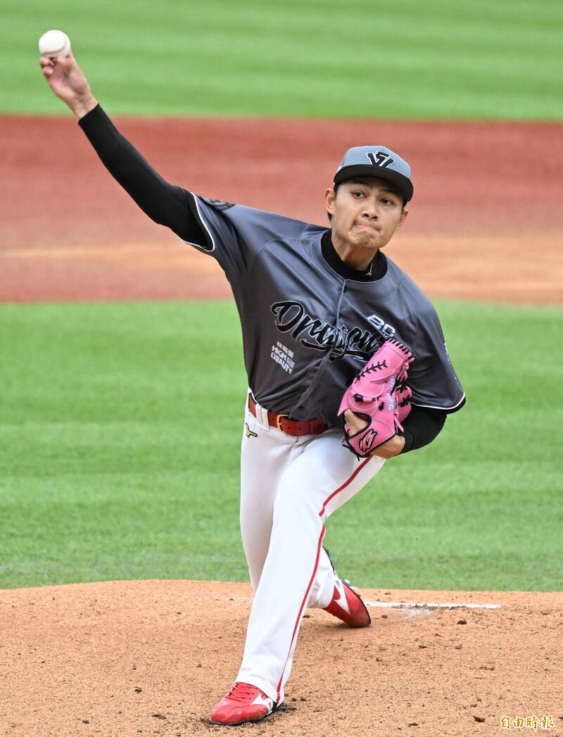 味全龍徐若熙。（記者林正堃攝）