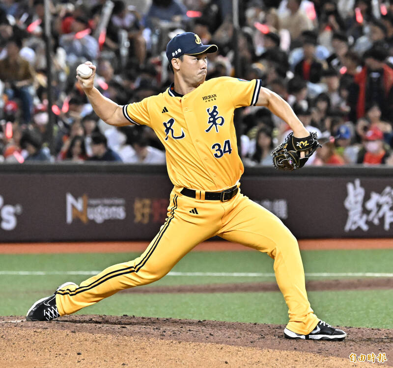 中信兄弟李振昌。（資料照，記者陳志曲攝）