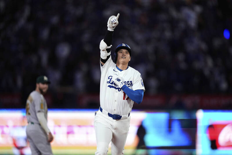 大谷翔平。（美聯社）