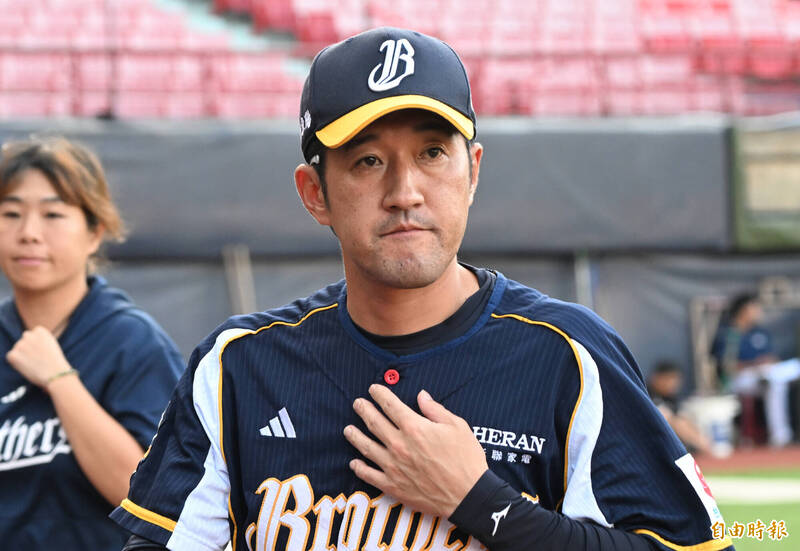 兄弟總教練平野惠一。（資料照，記者林正堃攝）