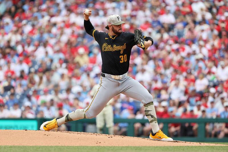 史基斯8局失1分完投敗。（法新社）