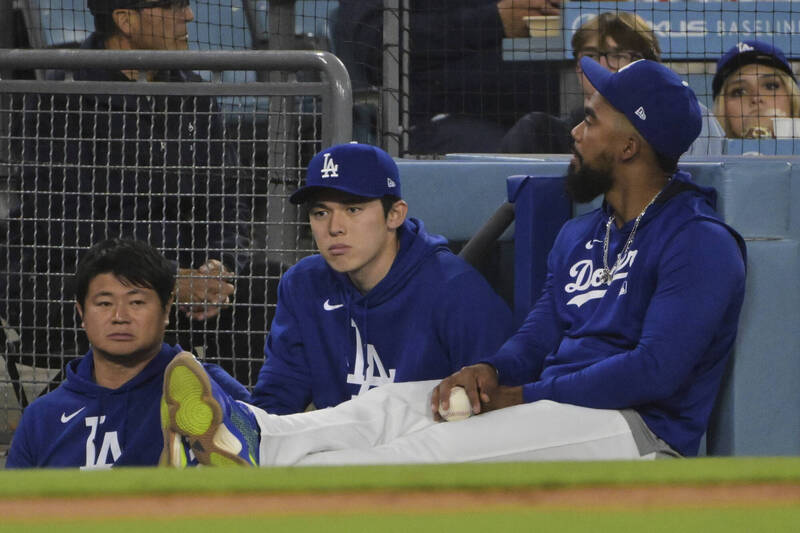 佐佐木朗希（中）。（資料照）