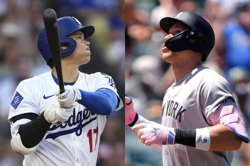 大谷與賈吉。（資料照）