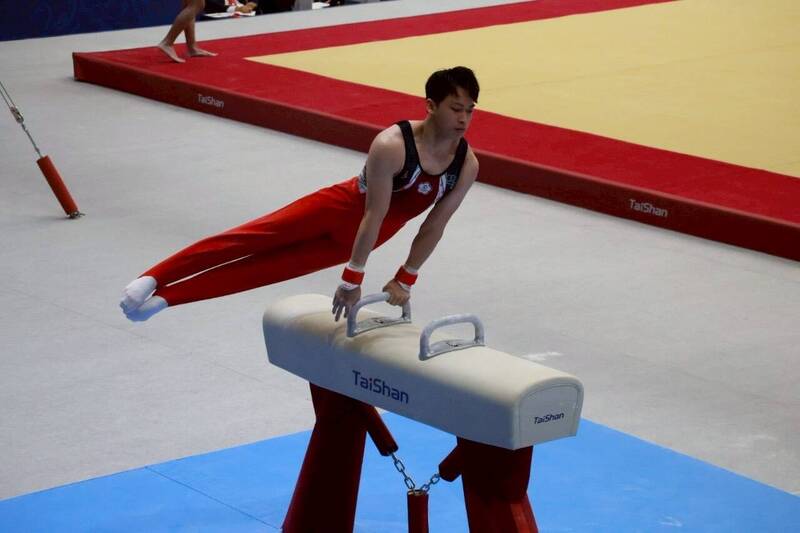 蕭佑然。（教練鄭焜杰提供）