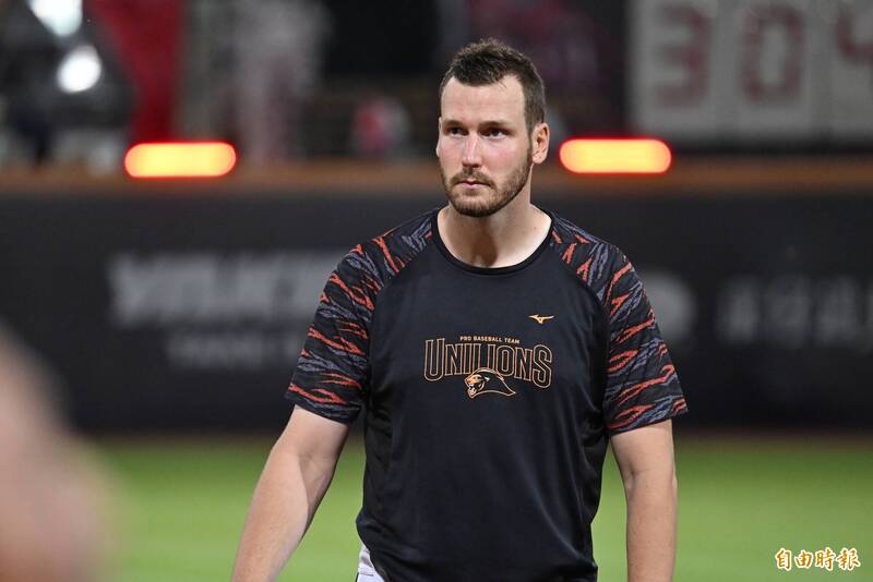 布雷克。（記者陳逸寬攝）