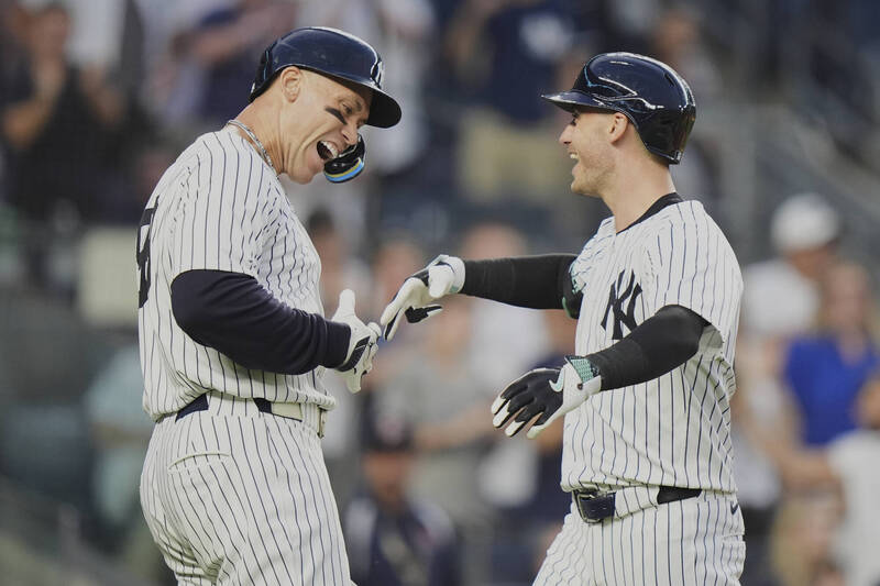 賈吉和貝林傑。（美聯社）