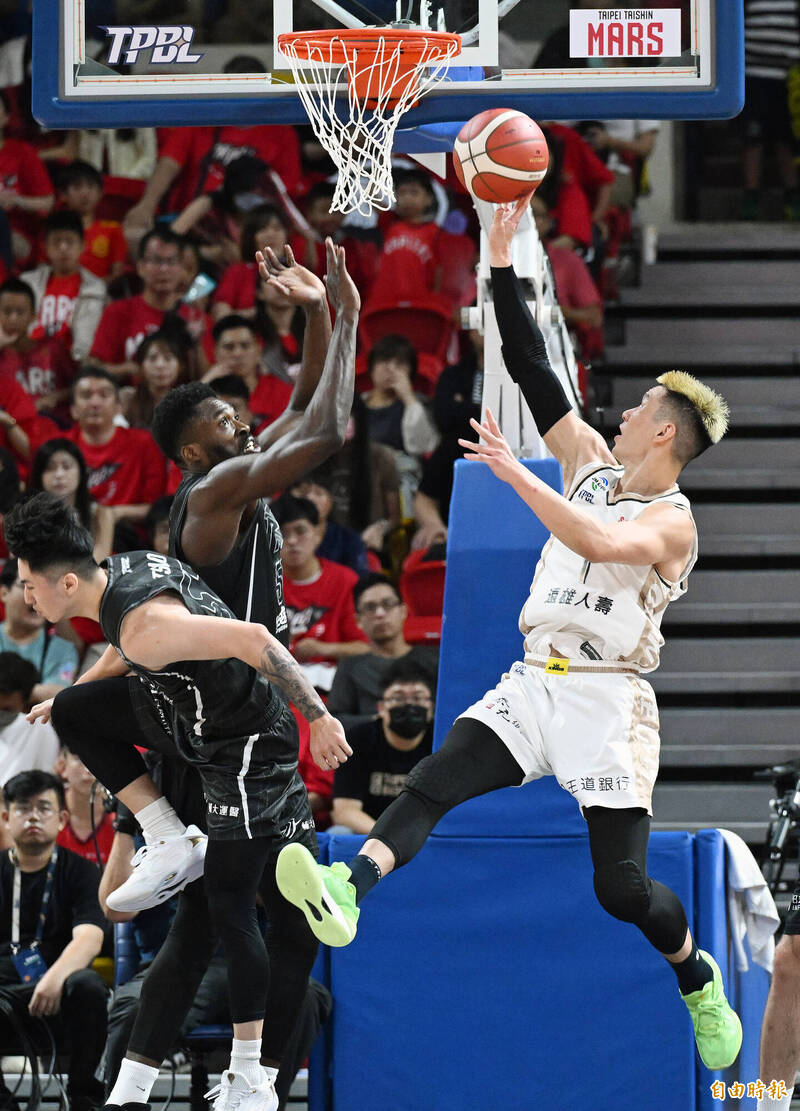 新北國王林書豪。（記者廖振輝攝）