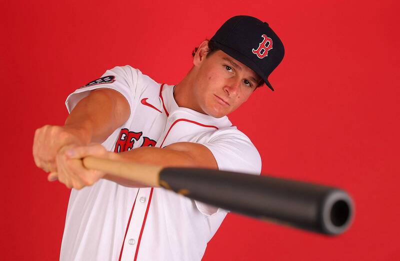 大聯盟農場頭號大物的紅襪3A外野手R.安東尼。（資料照，法新社）