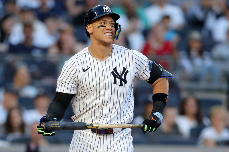 洋基「法官」賈吉。（路透）