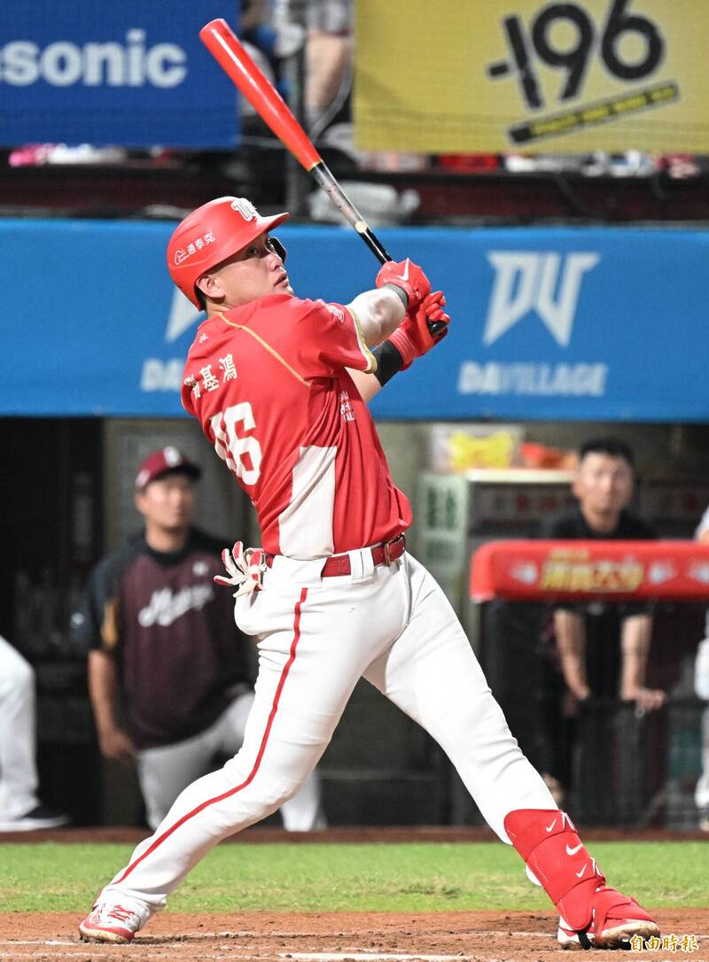 劉基鴻。（記者林正堃攝）