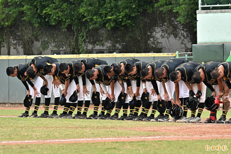 嘉義縣吞敗。（記者陳志曲攝）