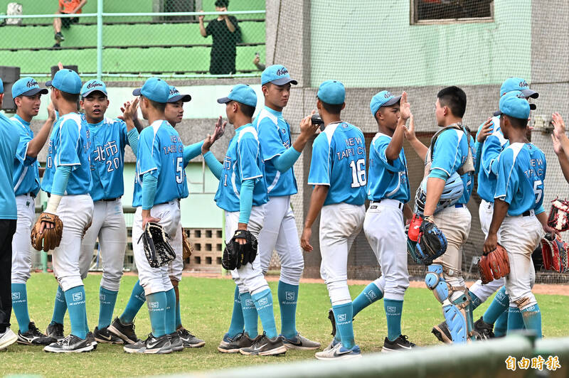 新北市拿下勝利。（記者陳志曲攝）