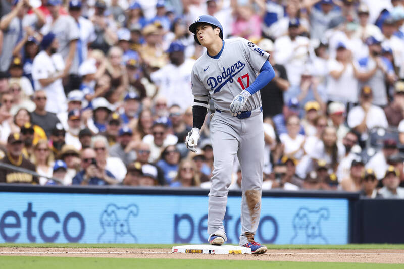 大谷翔平6月初的打擊表現以他的標準而言不盡理想。（資料照）