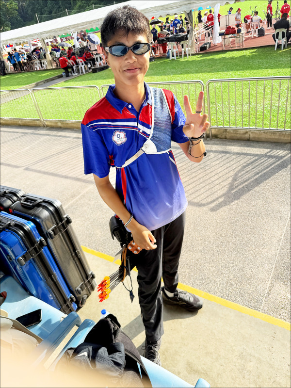 陳品安（射箭協會提供）