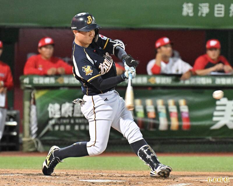 中信兄弟江坤宇。（記者塗建榮攝）