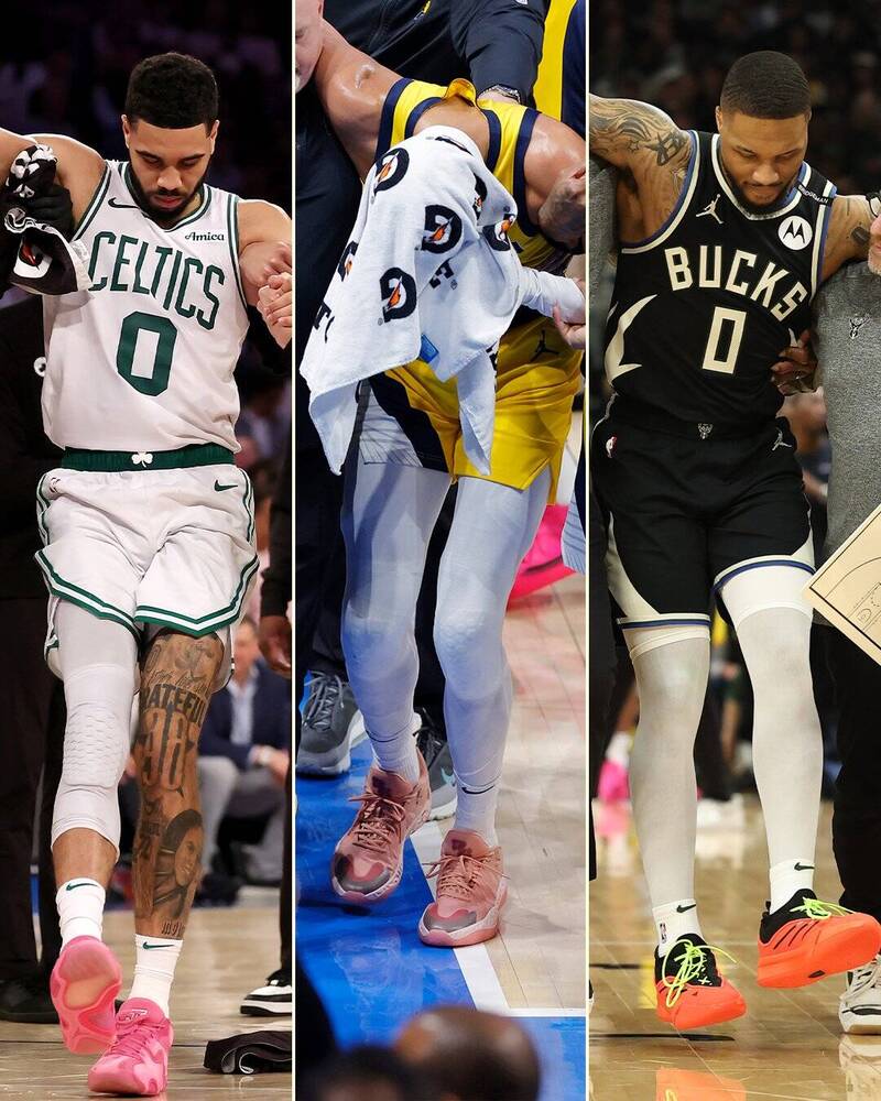 今年季後賽3大球星重傷結束賽季。（取自推特）