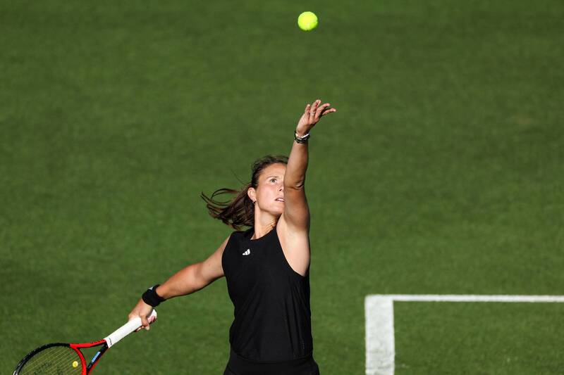 澳洲女將卡薩金娜。（法新社）